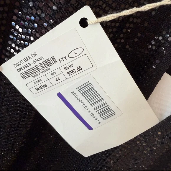 DODO BAR OR Nina embellished cutout stretch-jersey maxi dress black metallic 10